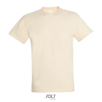 Φωτογραφία από μπροστά από Regent - Unisex T-shirt σε χρώμα Natural