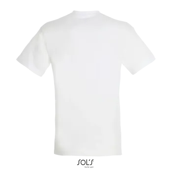 Φωτογραφία από πίσω από Regent Λευκό 4-5XL - Unisex T-shirt σε χρώμα White