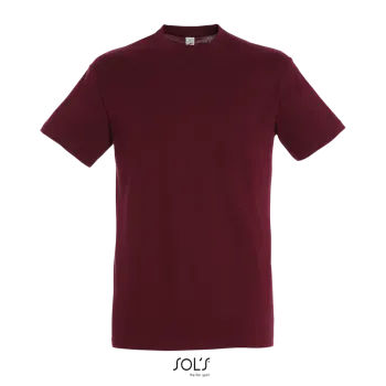 Φωτογραφία από μπροστά από Regent 3XL - Unisex T-shirt σε χρώμα Burgundy