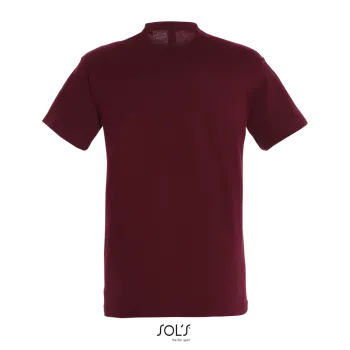 Φωτογραφία από πίσω από Regent 3XL - Unisex T-shirt σε χρώμα Burgundy