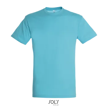 Φωτογραφία από μπροστά από Regent 3XL - Unisex T-shirt σε χρώμα Atoll Blue