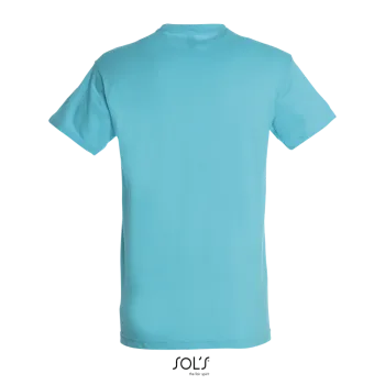 Φωτογραφία από πίσω από Regent 3XL - Unisex T-shirt σε χρώμα Atoll Blue