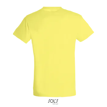 Φωτογραφία από πίσω από Regent - Unisex T-shirt σε χρώμα Pale Yellow