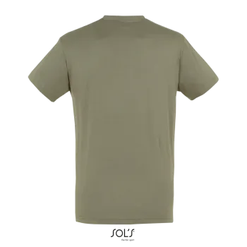 Φωτογραφία από πίσω από Regent - Unisex T-shirt σε χρώμα Khaki