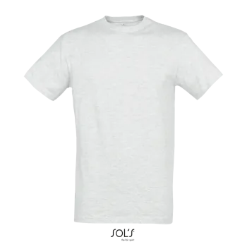 Φωτογραφία από μπροστά από Regent 3XL - Unisex T-shirt σε χρώμα Ash