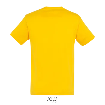 Φωτογραφία από πίσω από Regent 3XL - Unisex T-shirt σε χρώμα Gold