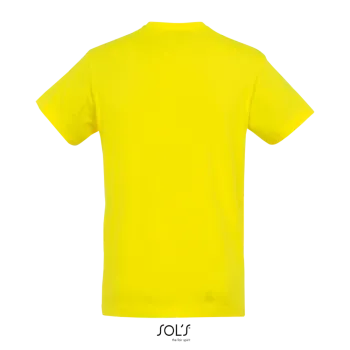 Φωτογραφία από πίσω από Regent 3XL - Unisex T-shirt σε χρώμα Lemon