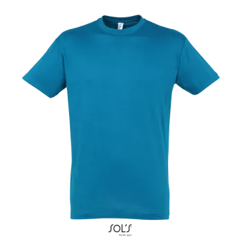 Φωτογραφία από μπροστά από Regent 3XL - Unisex T-shirt σε χρώμα Aqua