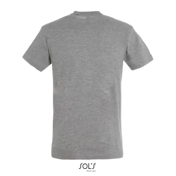 Φωτογραφία από πίσω από Regent 4-5XL - Unisex T-shirt σε χρώμα Grey Melange