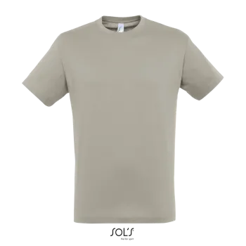 Φωτογραφία από μπροστά από Regent 3XL - Unisex T-shirt σε χρώμα Light Grey
