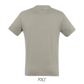 Φωτογραφία από πίσω από Regent 3XL - Unisex T-shirt σε χρώμα Light Grey