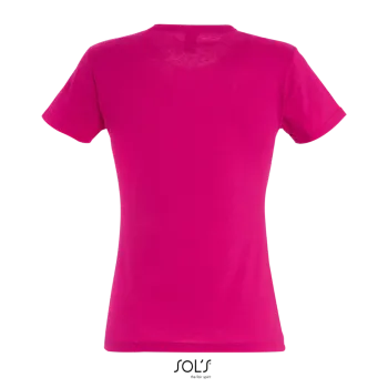 Φωτογραφία από πίσω από Miss - Γυναικείο T-shirt σε χρώμα Fuchsia
