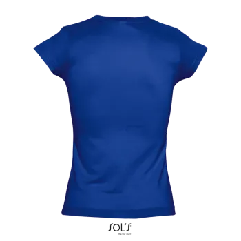 Φωτογραφία από πίσω από Moon 3XL - Γυναικείο T-shirt με λαιμόκοψη 