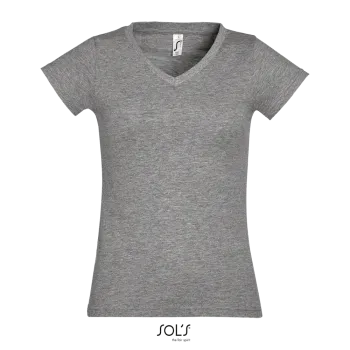 Φωτογραφία από μπροστά από Moon 3XL - Γυναικείο T-shirt με λαιμόκοψη 