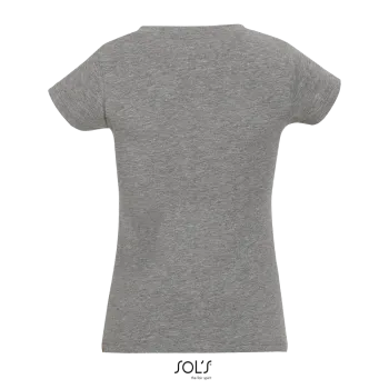 Φωτογραφία από πίσω από Moon 3XL - Γυναικείο T-shirt με λαιμόκοψη 