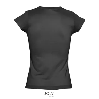 Φωτογραφία από πίσω από Moon 3XL - Γυναικείο T-shirt με λαιμόκοψη 