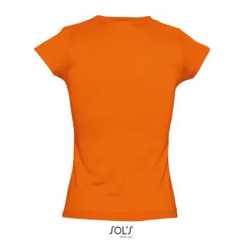 Φωτογραφία από πίσω από Moon 3XL - Γυναικείο T-shirt με λαιμόκοψη 