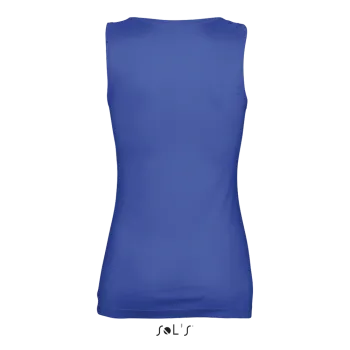 Φωτογραφία από πίσω από Jane - Γυναικείο αμάνικο μπλουζάκι σε χρώμα Royal Blue