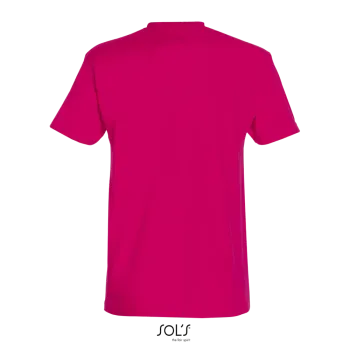 Φωτογραφία από πίσω από Imperial 3XL - Ανδρικό T-shirt σε χρώμα Fuchsia