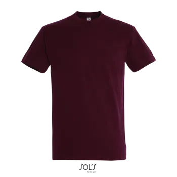 Φωτογραφία από μπροστά από Imperial 3XL - Ανδρικό T-shirt σε χρώμα Burgundy