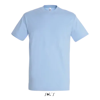 Φωτογραφία από μπροστά από Imperial 4-5XL - Ανδρικό T-shirt σε χρώμα Sky Blue