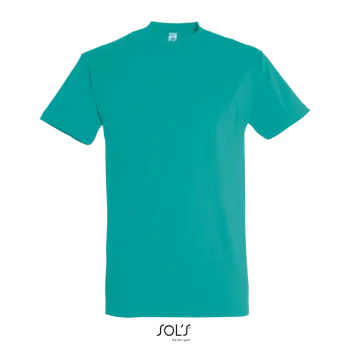 Φωτογραφία από μπροστά από Imperial 3XL - Ανδρικό T-shirt σε χρώμα Carribean Blue