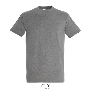 Φωτογραφία από μπροστά από Imperial 4-5XL - Ανδρικό T-shirt σε χρώμα Grey Melange