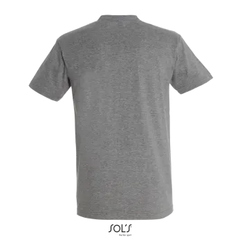 Φωτογραφία από πίσω από Imperial 4-5XL - Ανδρικό T-shirt σε χρώμα Grey Melange