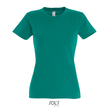 Φωτογραφία από μπροστά από Imperial Women - Γυναικείο T-shirt σε χρώμα Emerald