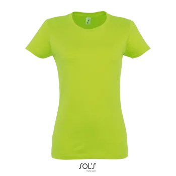 Φωτογραφία από μπροστά από Imperial Women - Γυναικείο T-shirt σε χρώμα Apple Green