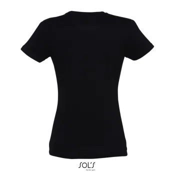 Φωτογραφία από πίσω από Imperial Women 3XL - Γυναικείο T-shirt σε χρώμα Deep Black