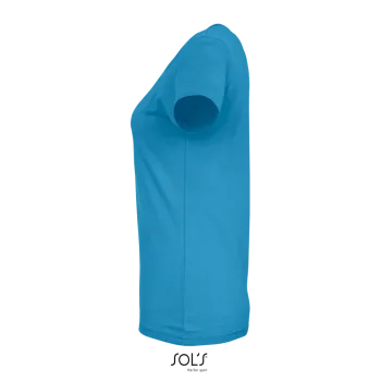 Φωτογραφία από πίσω από Imperial Women 3XL - Γυναικείο T-shirt σε χρώμα Aqua