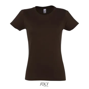 Φωτογραφία από μπροστά από Imperial Women - Γυναικείο T-shirt σε χρώμα Chocolate
