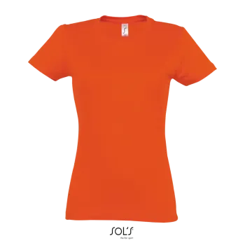 Φωτογραφία από μπροστά από Imperial Women 3XL - Γυναικείο T-shirt σε χρώμα Orange