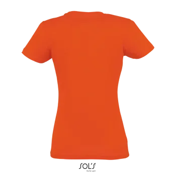 Φωτογραφία από πίσω από Imperial Women 3XL - Γυναικείο T-shirt σε χρώμα Orange