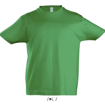 Φωτογραφία από μπροστά από Imperial Kids - Παιδικό T-shirt σε χρώμα Kelly Green