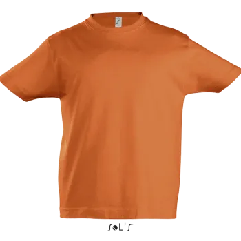 Φωτογραφία από μπροστά από Imperial Kids - Παιδικό T-shirt σε χρώμα Orange