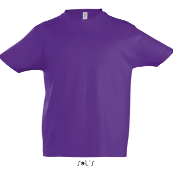 Φωτογραφία από μπροστά από Imperial Kids - Παιδικό T-shirt σε χρώμα Dark Purple