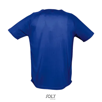 Φωτογραφία από πίσω από Sporty 3XL - Ανδρικό αθλητικό T-shirt σε χρώμα Royal Blue