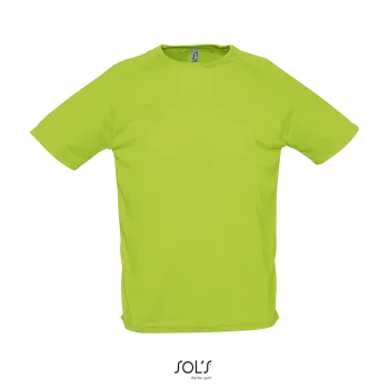 Φωτογραφία από μπροστά από Sporty 3XL - Ανδρικό αθλητικό T-shirt σε χρώμα Apple Green