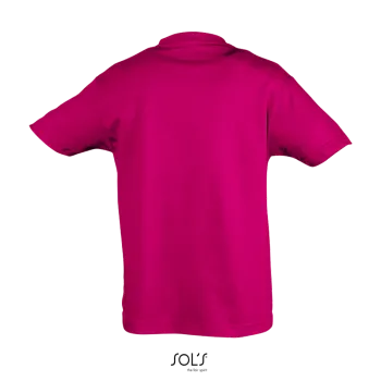 Φωτογραφία από πίσω από Regent Kids - Παιδικό T-shirt σε χρώμα Fuchsia
