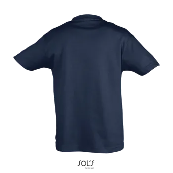 Φωτογραφία από πίσω από Regent Kids - Παιδικό T-shirt σε χρώμα Denim