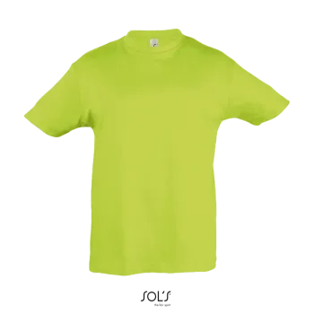 Φωτογραφία από μπροστά από Regent Kids - Παιδικό T-shirt σε χρώμα Apple Green