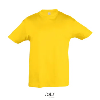 Φωτογραφία από μπροστά από Regent Kids - Παιδικό T-shirt σε χρώμα Gold