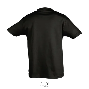 Φωτογραφία από πίσω από Regent Kids - Παιδικό T-shirt σε χρώμα Deep Black