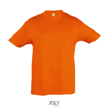 Φωτογραφία από μπροστά από Regent Kids - Παιδικό T-shirt σε χρώμα Orange