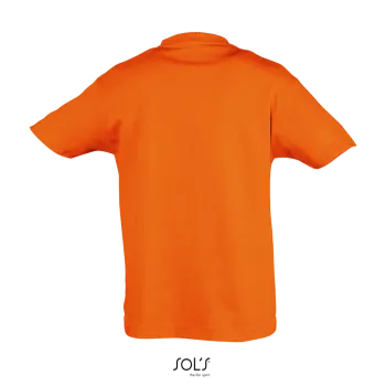 Φωτογραφία από πίσω από Regent Kids - Παιδικό T-shirt σε χρώμα Orange
