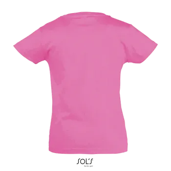 Φωτογραφία από πίσω από Cherry - Κοριτσίστικο T-shirt σε χρώμα Orchid Pink