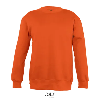 Φωτογραφία από μπροστά από New Supreme Kids - Παιδικό φούτερ σε χρώμα Orange