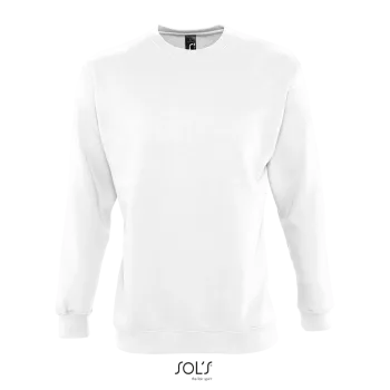 Φωτογραφία από μπροστά από New Supreme Λευκό 4XL - Unisex φούτερ σε χρώμα White